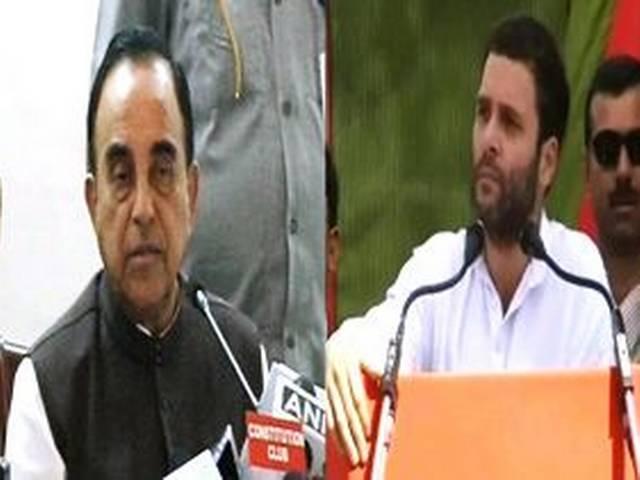 स्वामी के आरोपों पर राहुल के दफ्तर का जवाब स्वामी के आरोपों पर राहुल के दफ्तर का जवाब