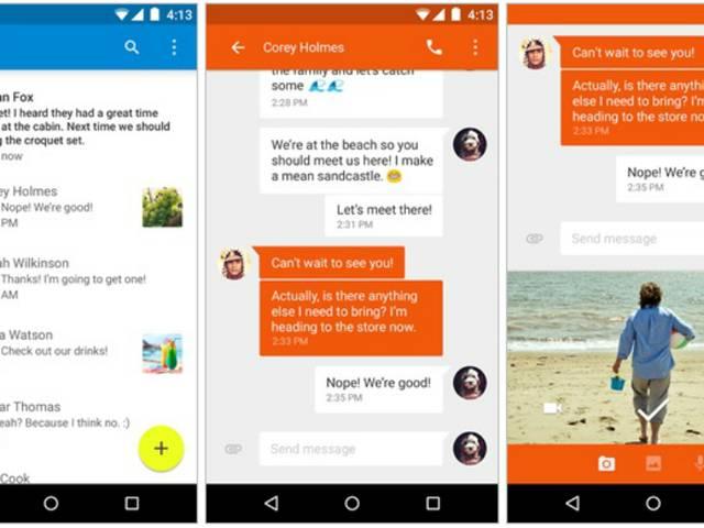 गूगल का नया मैसेजिंग एप, 'मैसेंजर' ने 24 घंटे में ही मचाई धूम google messaging app