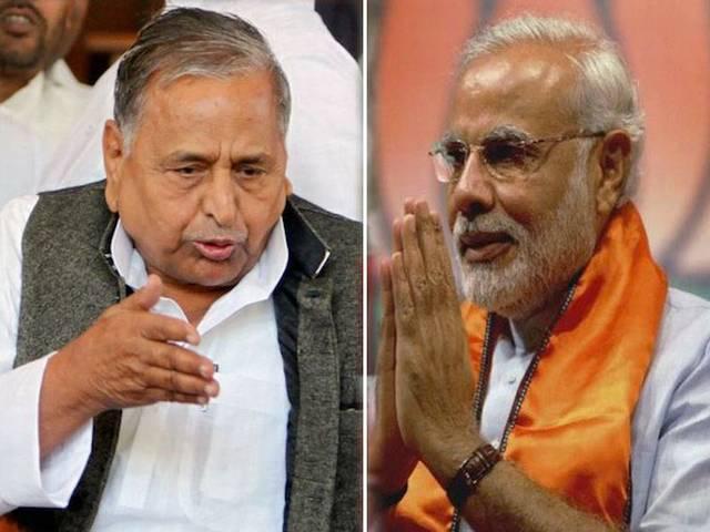 मोदी ने मुलायम को दी जन्मदिन की बधाई narendra modi extends his greeting to mulayam singh on his 75 birth day