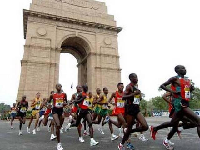 दिल्ली हाफ मैराथन में एडोला, किप्लागेट विजयी Guye Adola, Florence Kiplagat emerge winners in Delhi Half Marathon