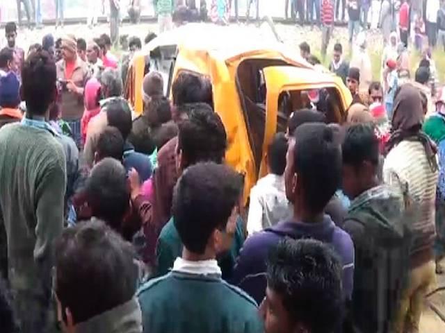 मउ में मानवरहित क्रासिंग पर हादसे में पांच बच्चों की दर्दनाक मौत railway Crossing_Accident_