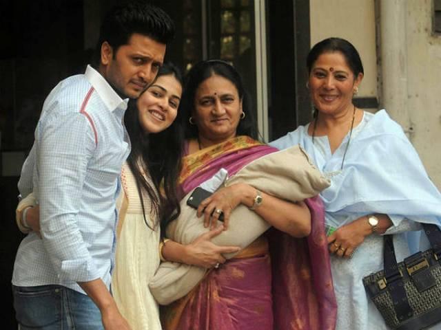 जेनेलिया-रितेश के बच्चे का नाम रिआन riteish deshmukh