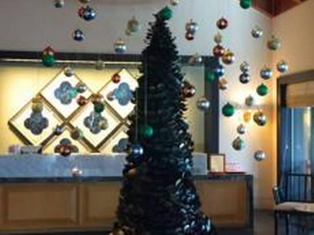 चेन्नई में 12 फुट लंबा चॉकलेट का क्रिसमस ट्री 12-foot-tall Chocolate Christmas tree At Chennai Hotel