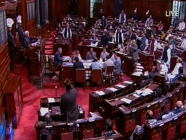 धर्म परिवर्तन के मुद्दे पर चर्चा की मांग करते हुए विपक्ष का हंगामा uproar over Conversion in Rajya Sabha