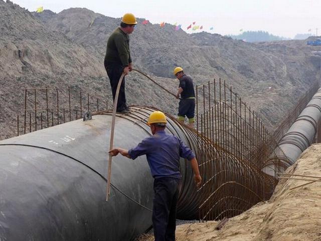 चीन में दक्षिण से उत्तर तक की पानी पहुंचाने की योजना पूरी china