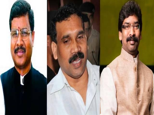 झारखंड: विधानसभा चुनावों के साढ़े तीन बजे तक घोषित नतीजे all results updates win and lose