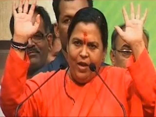 विकास में एमपी गुजरात से आगे: उमा भारती विकास में एमपी गुजरात से आगे: उमा भारती