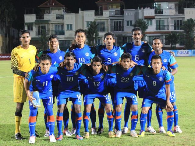 भारतीय फुटबॉल टीम सबसे खराब रैंकिंग पर indian football