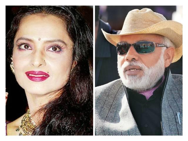 नरेंद्र मोदी और रेखा हैं सबसे हॉट शाकाहारी: पेटा Narendra Modi, Rekha are India’s hottest vegetarian celebs: peta india