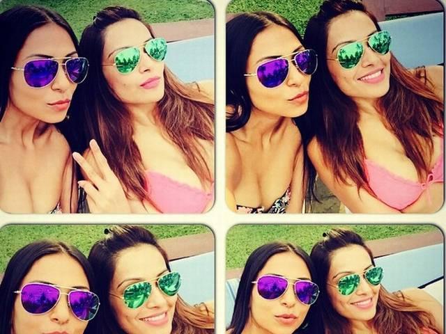 पिंक बिकनी पहन बिपाशा ने शर्टलेस करन के साथ मनाया नया साल bipasha basu_karan singh grover_alone_