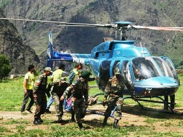 राहत कार्यो में तेजी लाने के लिए हेलीपैडों का निर्माण राहत कार्यो में तेजी लाने के लिए हेलीपैडों का निर्माण