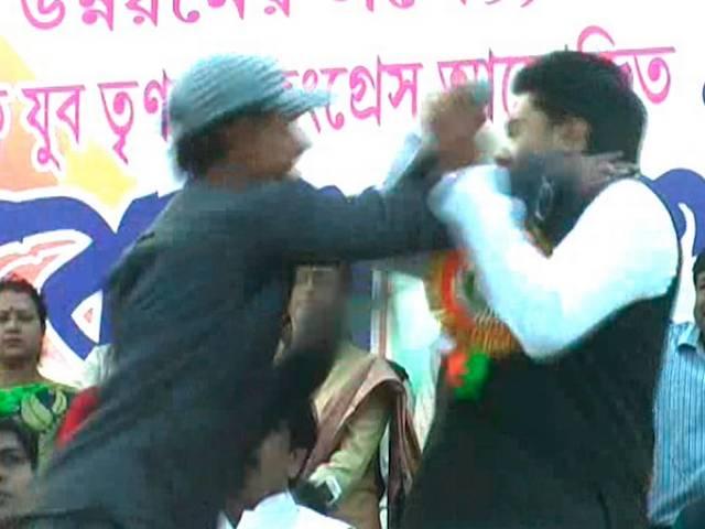 ममता बनर्जी के भतीजे को थप्पड़ मारने वाले व्यक्ति की हालत गंभीर abhishek banerjee