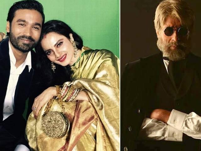 'शमिताभ' में साथ होते हुए भी साथ नहीं दिखेंगे अमिताभ-रेखा In Shamitabh, Amitabh Bachchan and Rekha Have No Scenes Together