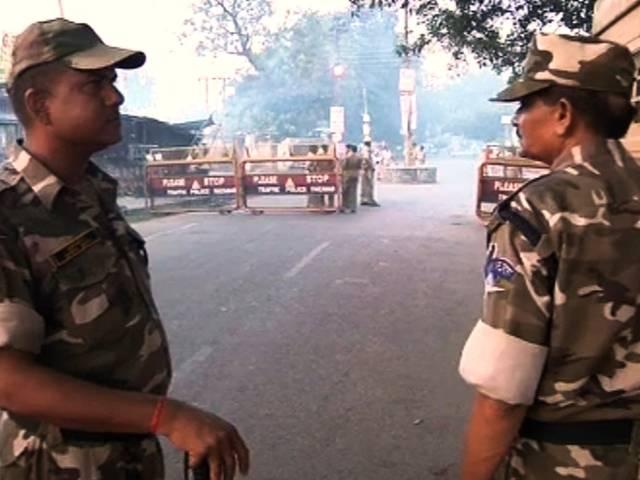 विहिप के धरना प्रदर्शन के मद्देनजर हाई अलर्ट विहिप के धरना प्रदर्शन के मद्देनजर हाई अलर्ट
