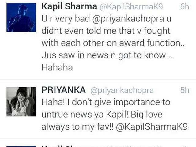 तो क्या प्रियंका और कपिल के लड़ाई की खबरें झूठी थीं? Kapil_Priyan_reaction on fight news