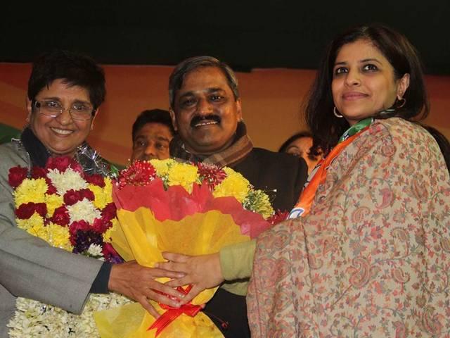 किरन बेदी और दिल्ली बीजेपी की दो निगाहें Abhay Kumar Dubey Blog on Kiran Bedi leadership in Delhi Election
