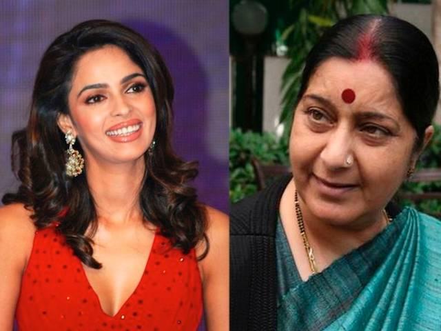 क्या मल्लिका शेरावत कर देंगी सुषमा स्वराज की छुट्टी? Will Mallika Sherawat will replace Sushma Swaraj?