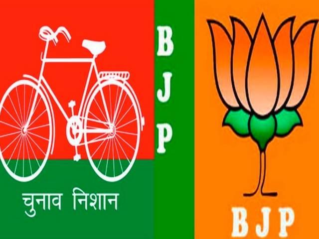 यूपी विधान परिषद में समाजवादी पार्टी की बड़ी जीत, बीजेपी को झटका sp_bsp_bjp_UP MLC election_