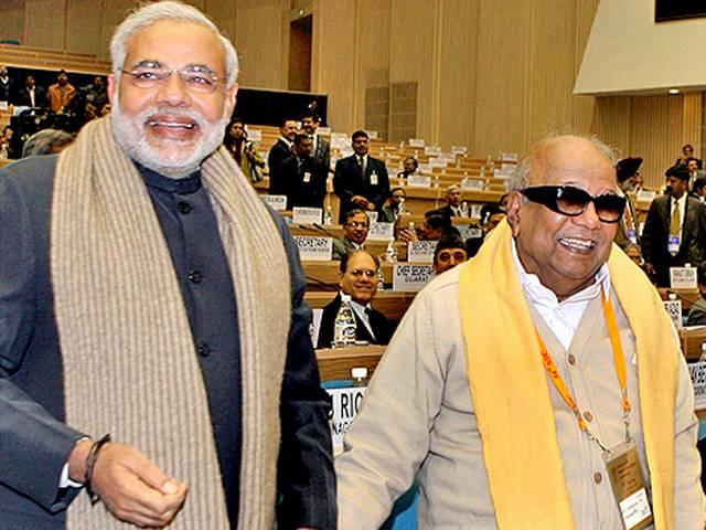 करूणानिधि की पीएम से हिंदी नहीं थोपे जाने की अपील karunanidhi appeals pm to not to impose hindi