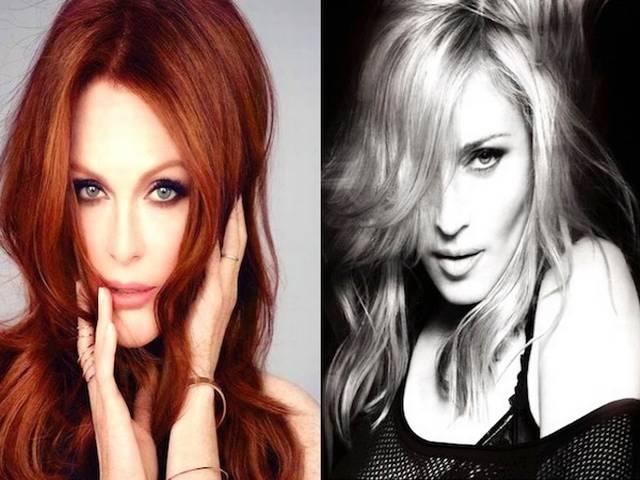मैडोना को 'थप्पड़ मारने' पर घबरा गई थीं जूलियन madonna_Julianne Moore_