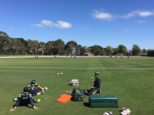 प्रैक्टिस मैच में बड़े स्कोर का बचाव नहीं कर पाया पाक pak practice match