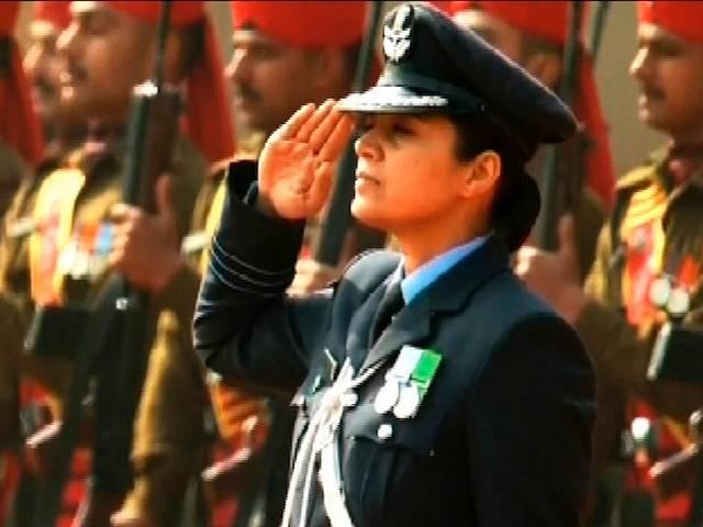 ओबामा के भारत दौरे पर पूजा ने रचा इतिहास Pooja Thakur leads guard of honour