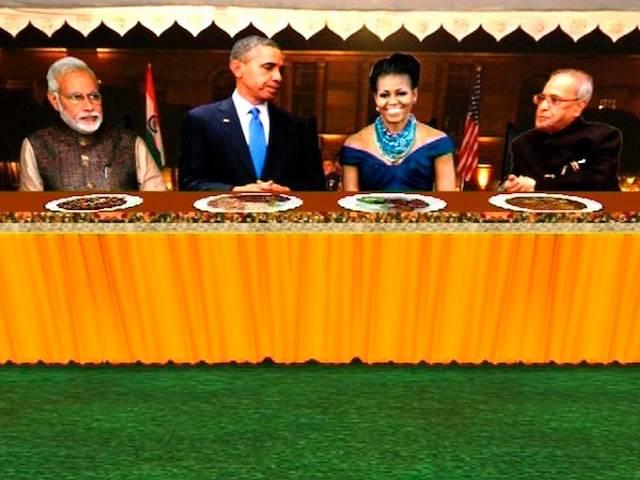 ओबामा संग डिनर में राष्ट्रपति, पीएम और सोनिया समेत कई हस्तियां रहीं मौजूद obama dinner