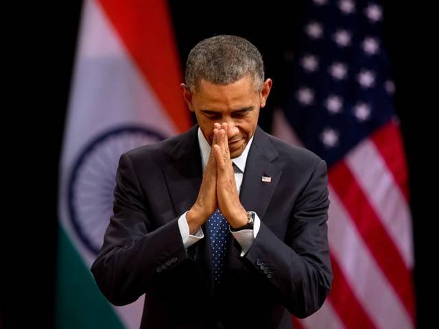 कुक का पोता बनता है राष्ट्रपति तो चाय वाला प्रधानमंत्री: ओबामा obama in India_Modi_president_prime minister_