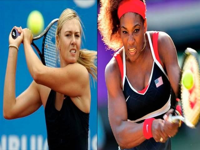 सेरेना और शारापोवा में होगी खिताबी भिड़ंत serena williams_maria sharapova_