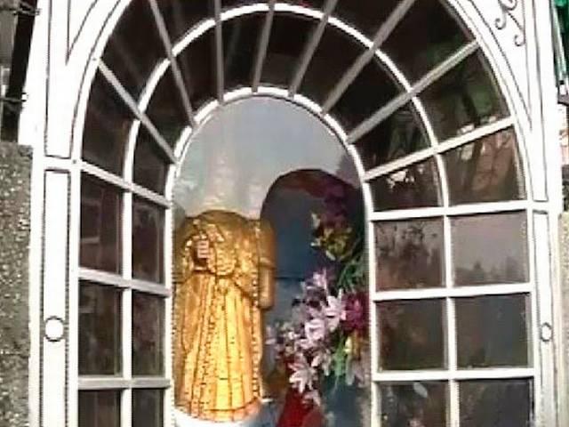 दक्षिण दिल्ली में चर्च में कथित तोड़फोड़ church_allegedly_vandalisled