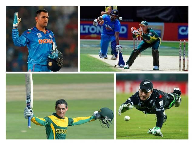 WORLD CUP 2015: जिसका विकेट-कीपर होगा बेस्ट वो ही टीम जितेगी वर्ल्ड कप! World Cup 2015_Team India_Mahendra Singh Dhoni_Kumara Sangakkara_Quanton De Cock_Brad Haddin-Jos Butler_Sarfaraz Ahmed_