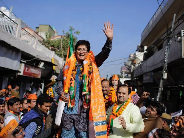 दिल्ली: बेदी को लाने का बीजेपी का 'मास्टरस्ट्रोक' फुस्स रहा BJP’s ‘masterstroke’ of bringing Bedi boomerangs
