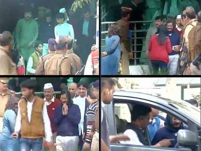 केजरीवाल के शपथग्रहण में शामिल हुआ ‘पीके’ pk attended arvind kejariwal’s swearing in ceremony