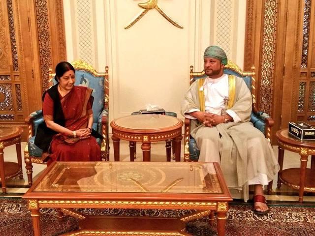 सुषमा ओमान के साथ उठाएंगी 11 भारतीय कैदियों का मुद्दा foreign minister Sushma Swaraj to raise the question of 11 indians with Oman