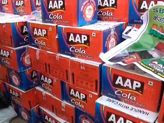 'आप' की सरकार के बाद बढ़ी 'आप कोला' की डिमांड app sarkar boosts the demand for aap cola