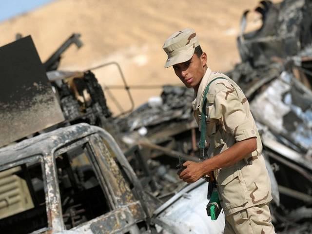 मिस्र: हवाई हमलों में 18 उग्रवादी मारे गए egypt: 18 killed in air strike