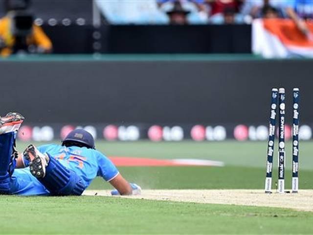 INDIA Vs S.AFRICA : धवन की धमाकेदार पारी, अफ्रीका के सामने 308 रन का लक्ष्य Team India_Pakistan_World Cup 2015_VishwaVijeta_BLUE15_