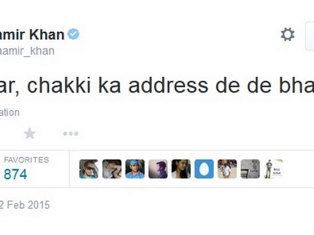 शिखर, चक्की का एड्रेस दे दे भाई: आमिर खान aamir praises shikhar dhawan