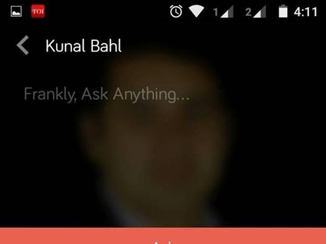 App Of The Week:Frankly.me पर करें सीधे सेलेब्स से चैट App Of The Week:Frankly.me