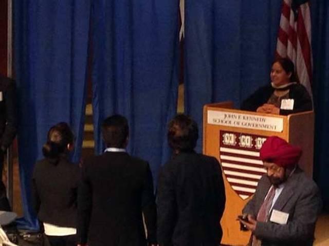 हार्वर्ड यूनिवर्सिटी ने लालू की बेटी के दावे की हवा निकाली Harvard University Lalu’s daughter Misa Bharti India Conference