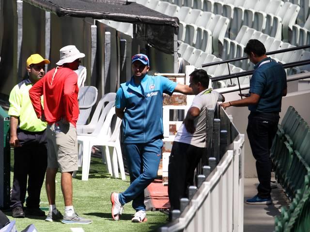 भारतीय टीम के होटल में मीडिया के प्रवेश पर रोक team india