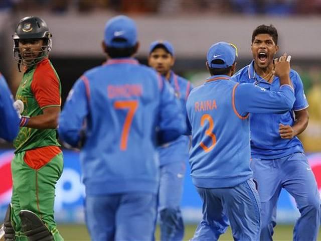 World Cup: बांग्लादेश को 109 रन से हरा कर सेमीफाइनल में पहुंची टीम इंडिया World Cup 2015_Team India_Bangladesh_Quarter Final_Mahendra Singh Dhoni_Masrafe Murtaza