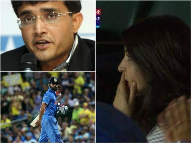 कोहली की खराब फार्म के लिये अनुष्का को कोसना गलत : गांगुली Unfair to blame Anushka for Kohli’s poor form: Ganguly