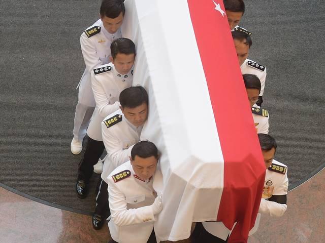 सिंगापुर: ली की अंतिम यात्रा शुरू singapore_Lee Kuan Yew