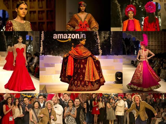भारत के 25 टॉप डिजायनरों के साथ हुआ फैशन वीक का समापन grand finale of Amazon India fashion Week, in New Delhi