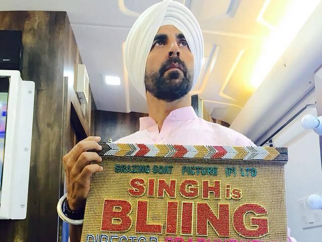 अक्षय कुमार ने शुरू की ‘सिंह इज ब्लींग’ की शूटिंग akshay kumar