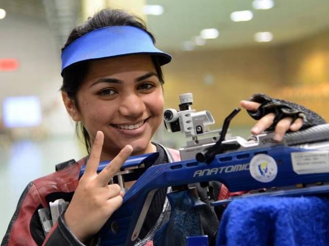 निशानेबाज अपूर्वी चंदेला ने रियो ओलंपिक के लिए किया क्वालीफाई Apurvi Chandela qualifies for Rio Olympics in 10m air rifle category