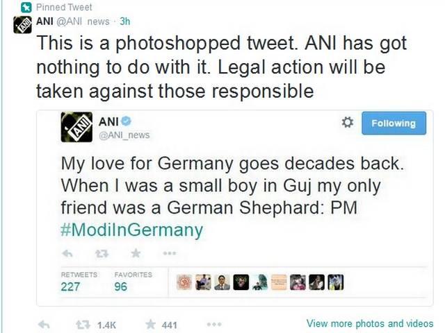 फोटोशॉप का शिकार हुए पीएम मोदी, ट्विटर पर मचा बवाल Ankit Lal_tweet_pm_modi