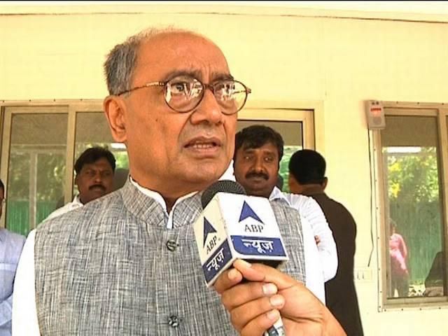 PDP-BJP सरकार मसर्रत को बिरयानी क्यों खिला रही है?: दिग्विजय Digvijay singh on masrat_alam