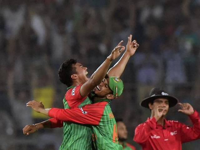 16 साल बाद बांग्लादेश ने पाकिस्तान को हराया Bangladesh beat pakistan